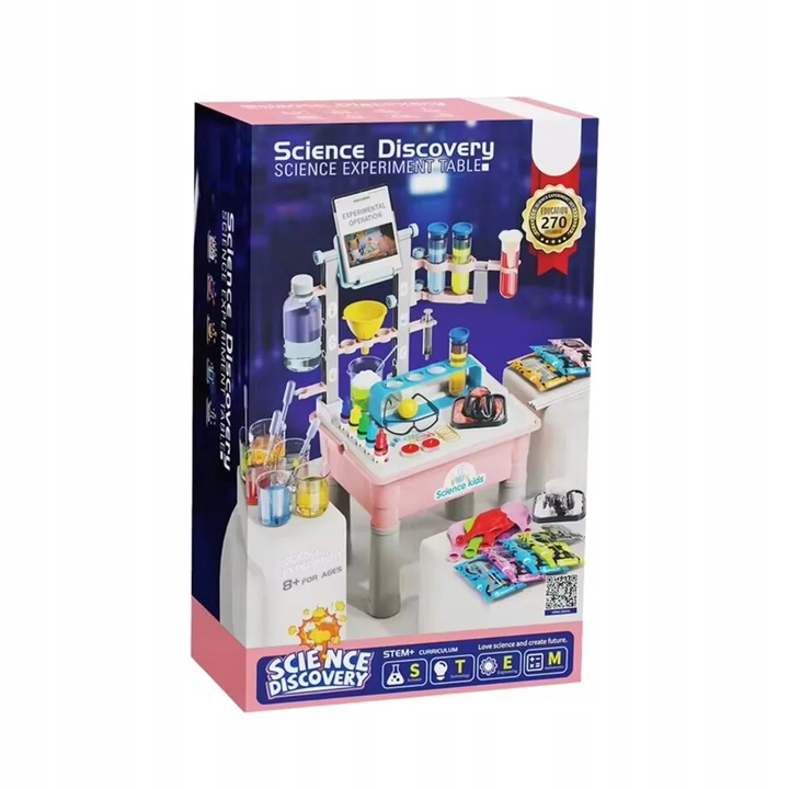 Laboratorium Chemiczne Dla Dzieci - Mały Chemik 270 Szalonych Eksperymentów