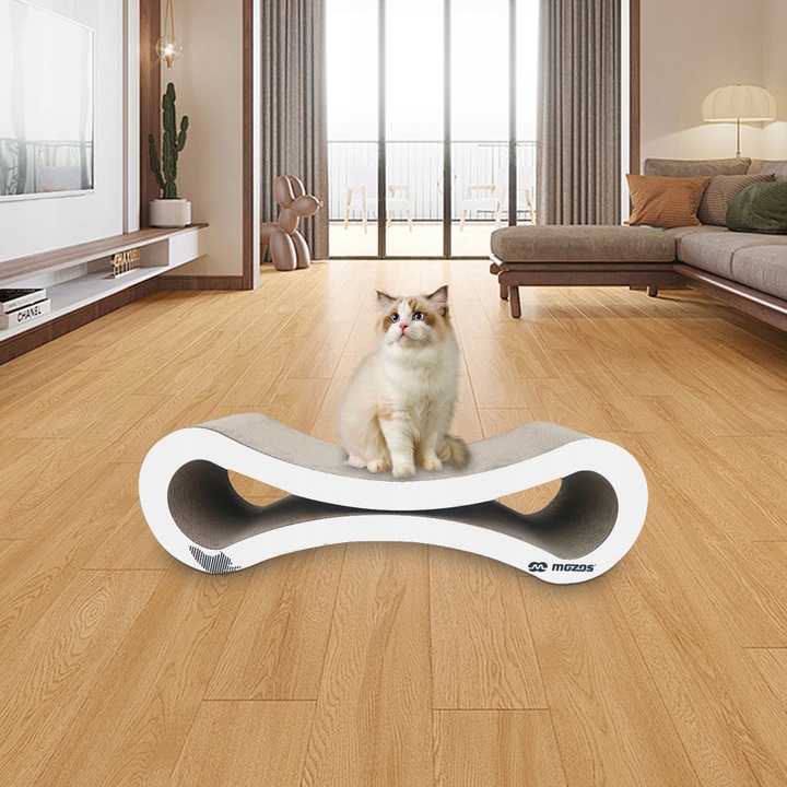 MOZOS KOCI KARTONOWY PAPIEROWY DRAPAK LEGOWISKO SOFA DLA KOTÓW DUŻY XXL