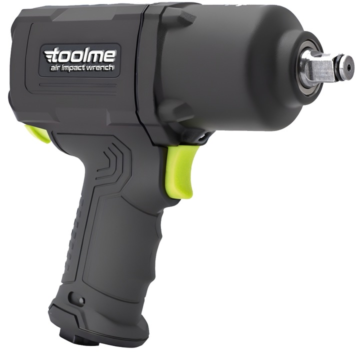 UDAROWY klucz pneumatyczny 1650Nm TOOLME kompozytowy do kół Z UDAREM 1/2 "