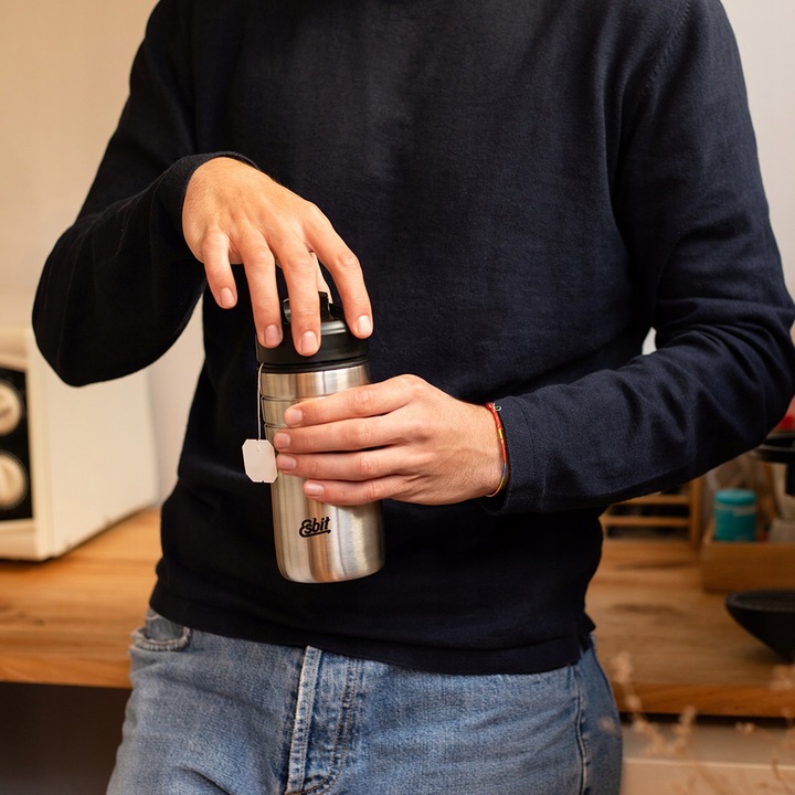 Kubek termiczny Esbit Majoris Stainless Steel Thermo Mug With Flip 450ml