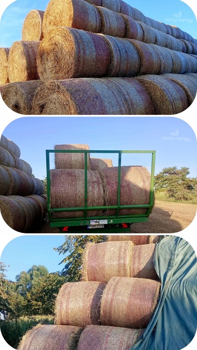 Siatka do bel POWER NET Beluś 123x2000m do słomy, siana, kiszonki