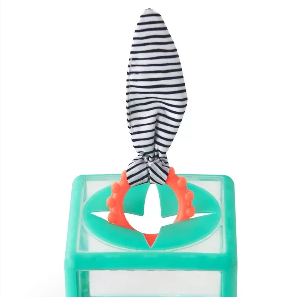 Manipulacyjna kostka sensoryczna Montessori - elastyczna kostka sorter z kr