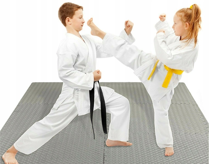 MATA PUZZLE POD SPRZĘT DO ĆWICZEŃ 12 SZT 4,32m2 OCHRONNA PODŁOGA NA SIŁOWNI