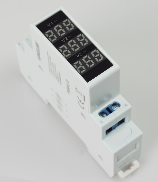 Wskaźnik napięcia 3F cyfrowy 80-500V PSMV/3