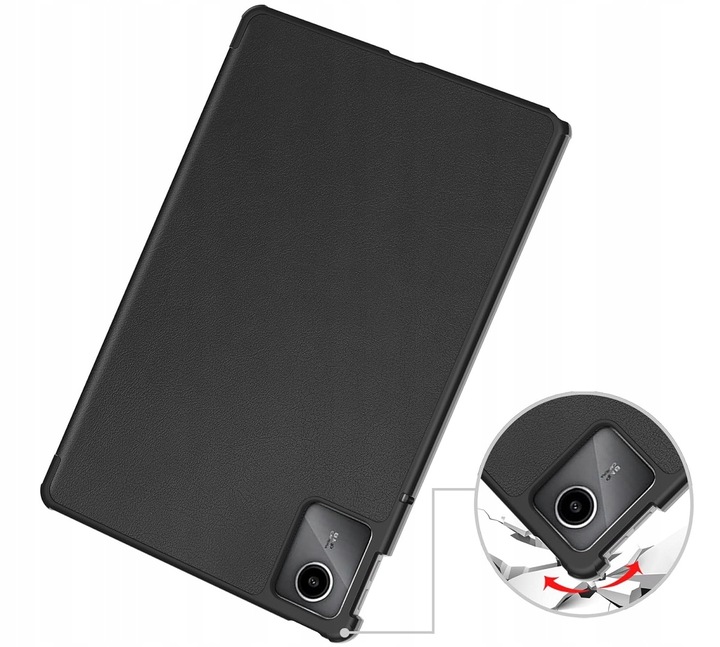 ETUI SMART CASE POKROWIEC NA TABLET DO LENOVO TAB M11 11" CZARNE Z KLAPKĄ