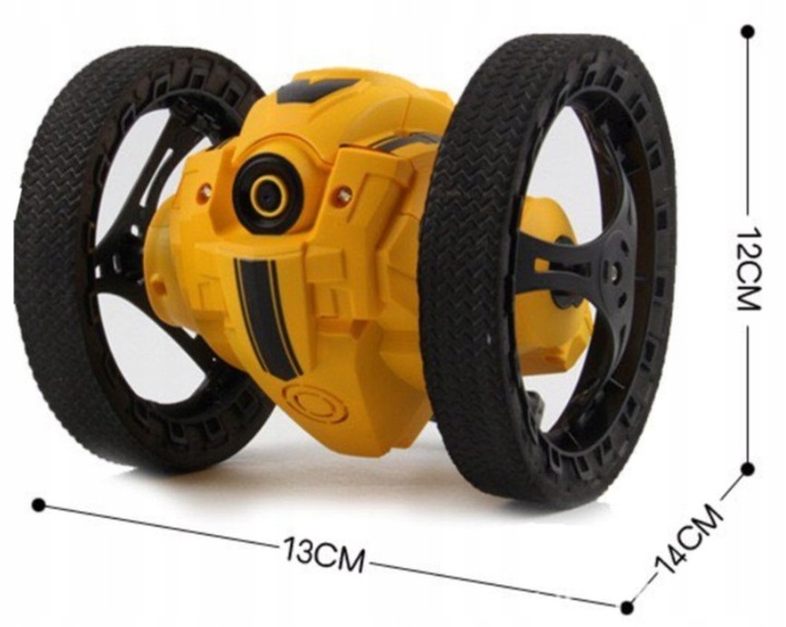 Samochód Zdalnie Sterowany DRON Bounce CAR skacze