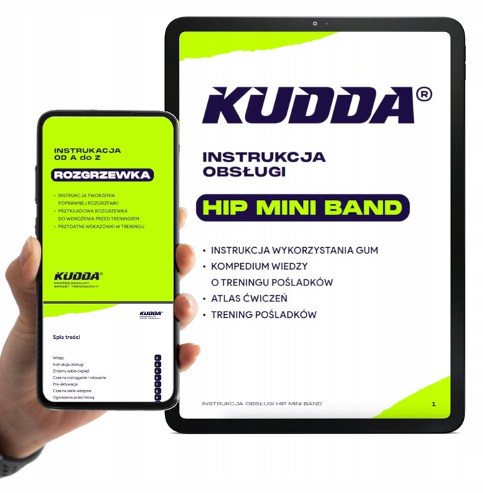 GUMY DO ĆWICZEŃ MINI BAND fitness taśmy oporowe