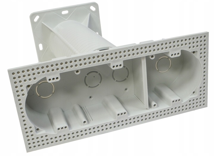 Puszka elektryczna trzykrotna do elewacji, montaż do 3 gniazd, KOPOS