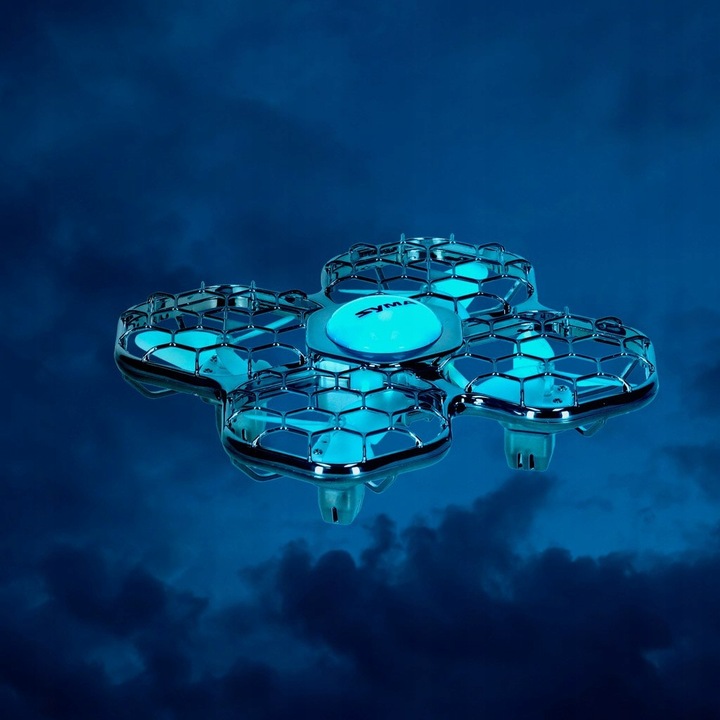 DRON RC SYMA X26 PRO - AKROBACJE LED WIFI ZAWIS - UNIKA PRZESZKODY DUŻY AKU