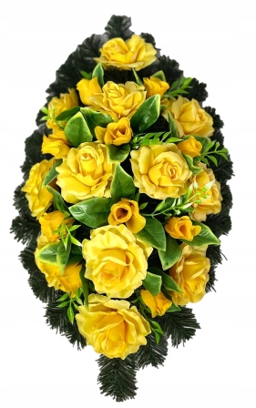 Stroik O1wiązanka wieniec grób kwiaty sztuczne cmentarz kompozycja STANPOL