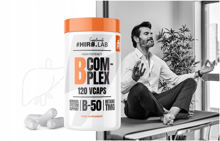 WITAMINA B COMPLEX KOMPLEKS B12 B6 B1 B3 B2 B-50 B-COMPLEX METHYL 120 HIRO