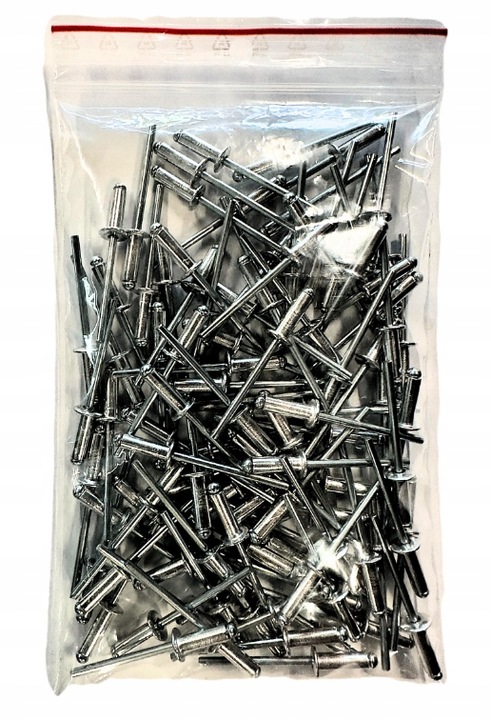 Nitownica ręczna do nitów zrywalnych 2.4 - 4.8 mm + 200 sztuk nitów