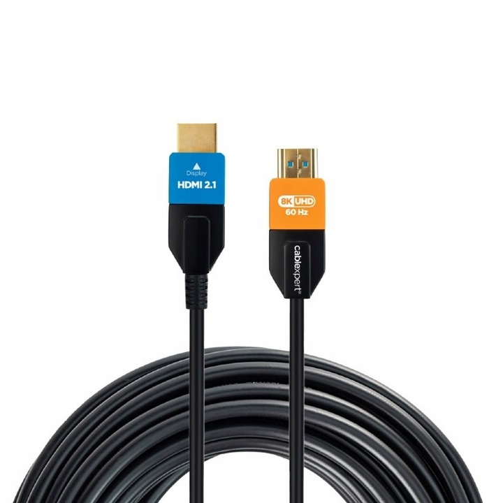 KABEL OPTYCZNY HDMI 2.1 AOC 8K PRZEWÓD ŚWIATŁOWODOWY 8K 60Hz 30M GEMBIRD
