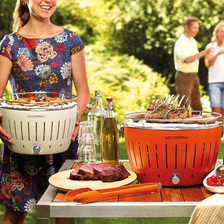 GRILL WĘGLOWY BEZDYMNY LOTUSGRILL PRZENOŚNY OGRODOWY STANDARD PLUS TORBA