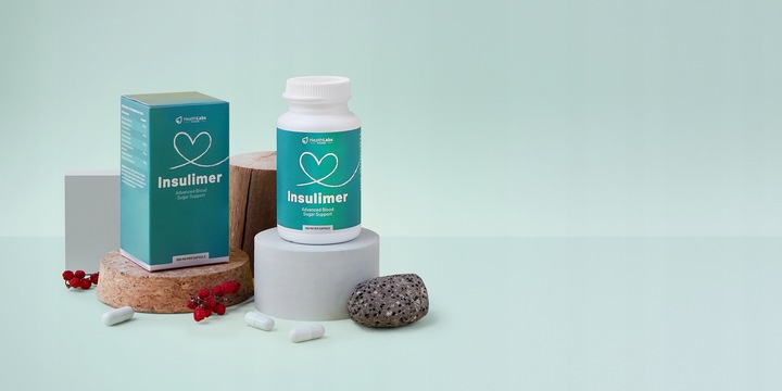 Insulimer - Prawidłowy Poziomu Cukru Naturalne Składniki 30 kapsułek - HLP