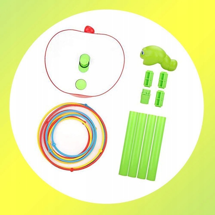 GRA ZRĘCZNOŚCIOWA TAŃCZĄCY ROBAK GIBIĄCY ROBACZEK DLA DZIECI OBRĘCZE