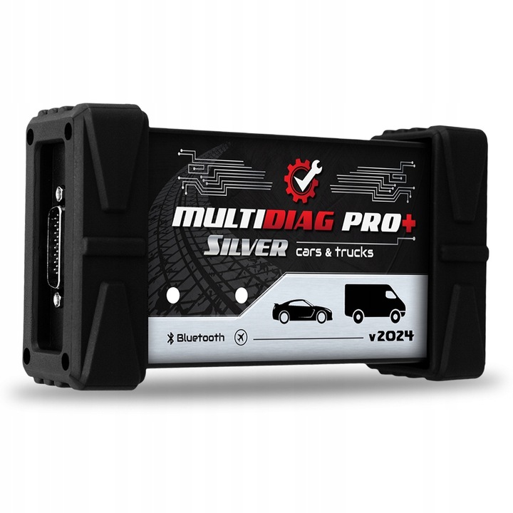 MULTIDIAG PRO+ SILVER 2024 TESTER INTERFEJS DIAGNOSTYCZNY OBD 2 SKANER j.PL