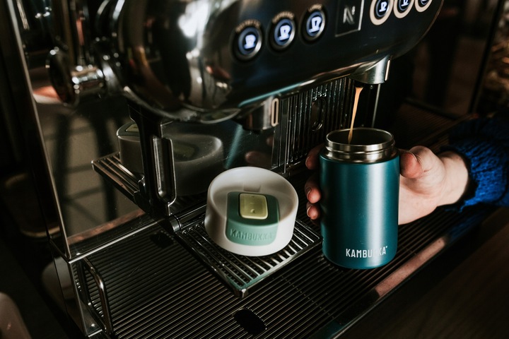 Kubek termiczny termos szczelny Kambukka Olympus 300ml Enchanted Forest