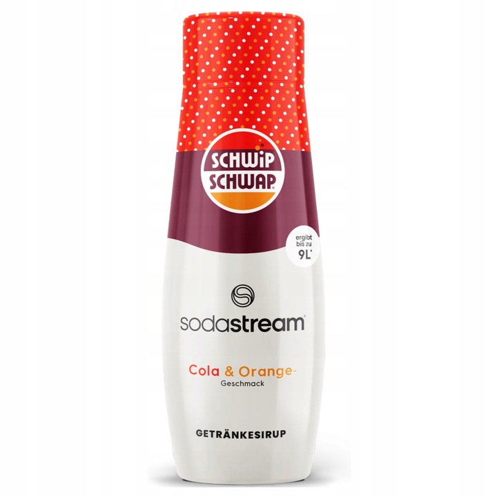 Zestaw 2 Syropów Sodastream Shwip Shwap Cola Pomarańcza + Mountain Dew