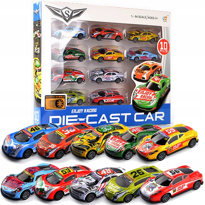 DUŻY ZESTAW SAMOCHODÓW METALOWE RESORAKI AUTKA AUTKO Z NAPĘDEM + AKCESORIA