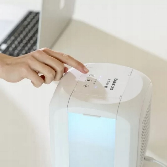 PRZENOŚNY KLIMATYZATOR NAWILŻACZ Powietrza WENTYLATOR LAMPKA 7 KOLORÓW LED