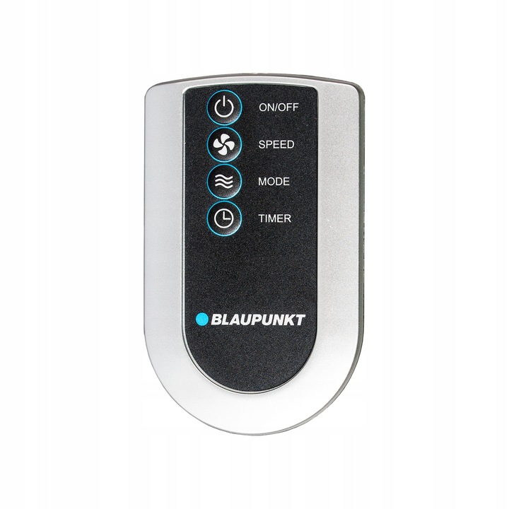 CICHY MOCNY WENTYLATOR WIATRAK PODŁOGOWY BLAUPUNKT ASF701 40dB 55W PILOT