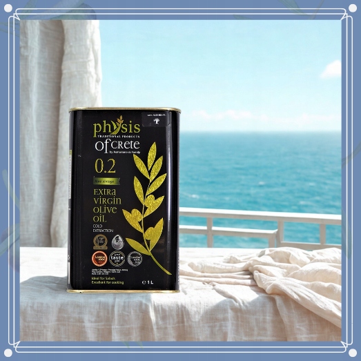 Physis doskonała i zdrowa GRECKA oliwa z oliwek 0,2% 1L data aż do 05/27