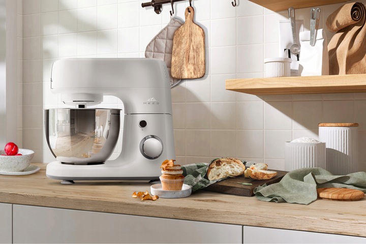 Robot planetarny Mezo III Bravo tarki do warzyw i ostrzałka ETA303490010