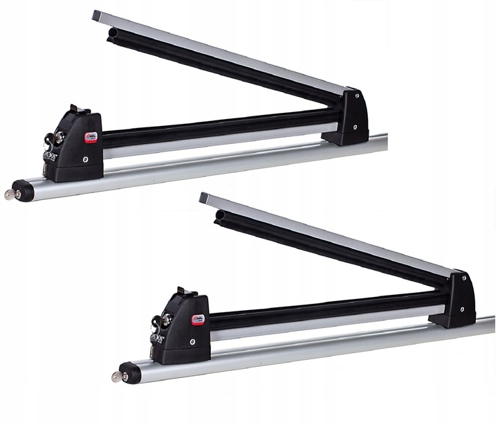 Bagażnik uchwyt narciarski AMOS SKI LOCK 5 na narty 5 par nart 4 deski