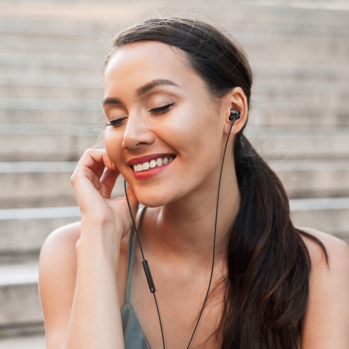 MCDODO SŁUCHAWKI Z MIKROFONEM DOKANAŁOWE MINI JACK