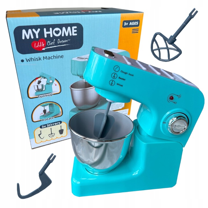 ROBOT PLANETARNY kuchenny MIKSER DLA DZIECI agd ŚWIECI MIKSUJE DŹWIĘK