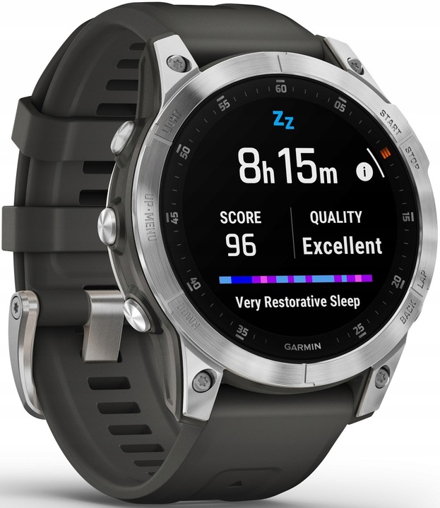 Smartwatch GARMIN Epix 2 Czarno-srebrny