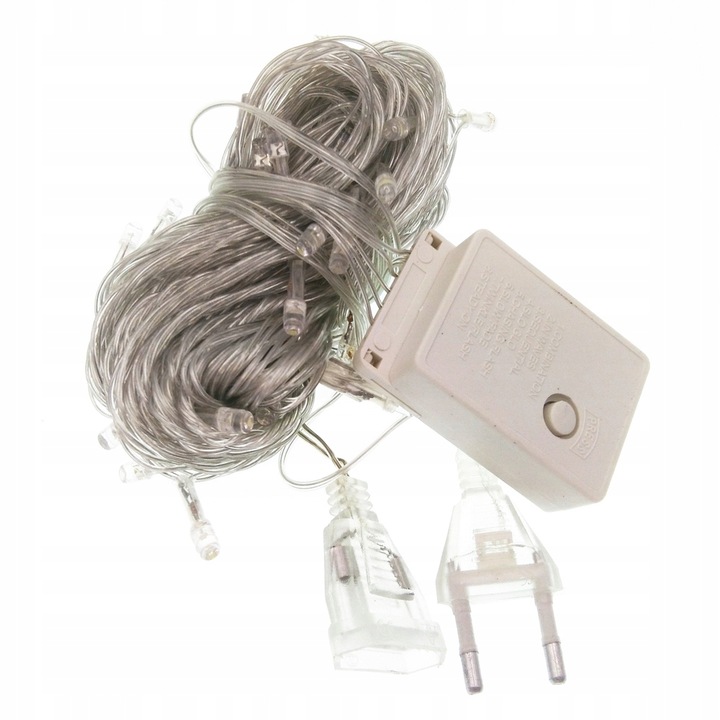 LAMPKI CHOINKOWE ZEWNĘTRZNE / WEWNĘTRZNE 188 LED 20m MULTIKOLOR WYTRZYMAŁE