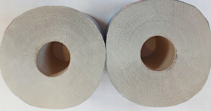 Papier toaletowy ekologiczny szary DUŻA ROLKA Big Soft 80 metrów 30 rolek