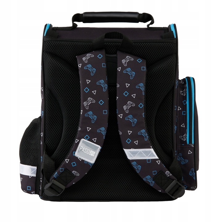 TORNISTER SZKOLNY ZESTAW 5-elem. dla chłopca GRACZA PADY GRY GAME PASO