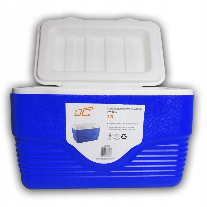 LODÓWKA TURYSTYCZNA SAMOCHODOWA SKRZYNIA TERMICZNA 32 LITRY XXXL