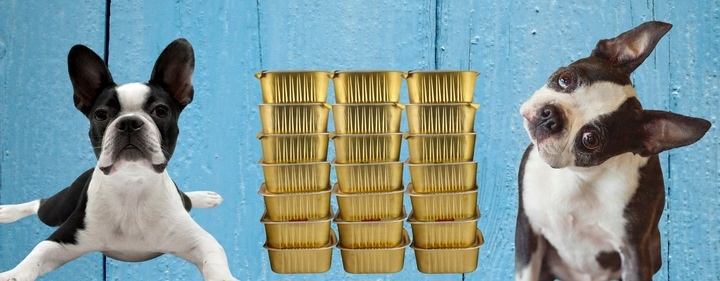 Karma Mokra Dla Psa Tacka Zestaw 22 x 150 g karma ekonomiczna 3,3 kg