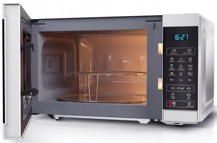Kuchenka mikrofalowa Sharp YC-MG02E-S Grill 800W