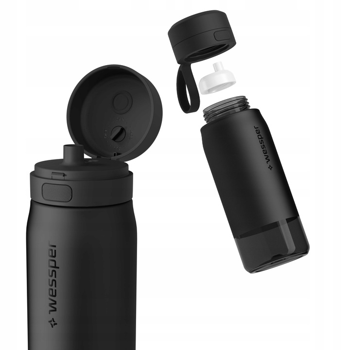 Butelka filtrująca bidon na wodę z filtrem TRITAN BPA FREE WESSPER B2 500ml