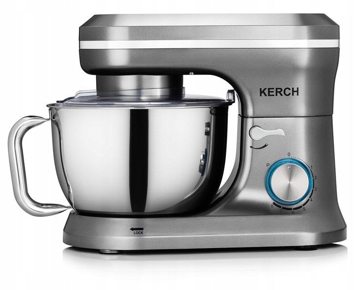 ROBOT KUCHENNY PLANETARNY MIKSER Z MISĄ KERCH FERRO GREY 4,5L