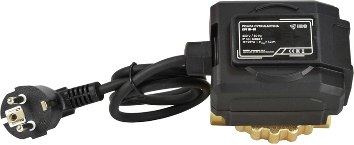 POMPA OBIEGOWA CYRKULACYJNA IBO EPI 15-15 7W 230V ENERGOOSZCZĘDNA 1/2"