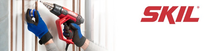 OPALARKA 2000W 8040 SKIL + WALIZKA + 4 DYSZE + LCD