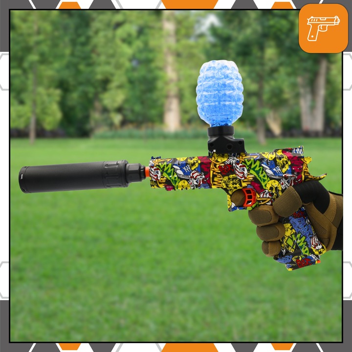 PISTOLET NA KULKI ŻELOWE AUTOMATYCZNY KARABIN DUŻY + GRATIS 3000 KULEK