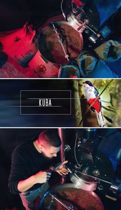 Kawa Mielona Świeżo Palona 100% Arabica Kuba 500G Eight Cafe