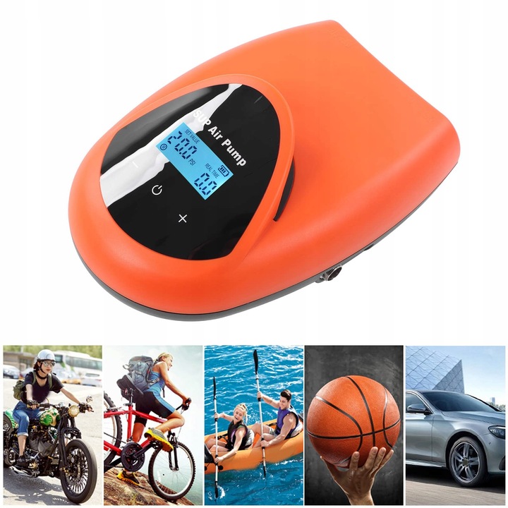 POMPA ELEKTRYCZNA 12V 0-20 PSI NADAJE SIĘ DO DESKI KAJAKOWEJ SUP