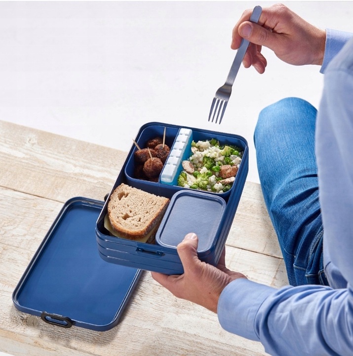MEPAL BENTO ŚNIADANIÓWKA LUNCHBOX POJEMNIK KANAPNIK DUŻY 1500 BEZ BPA 1,5 L