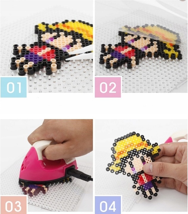 Koraliki Do Prasowania Szablony Prasowanka Zestaw Szablony Kuferek Brelok