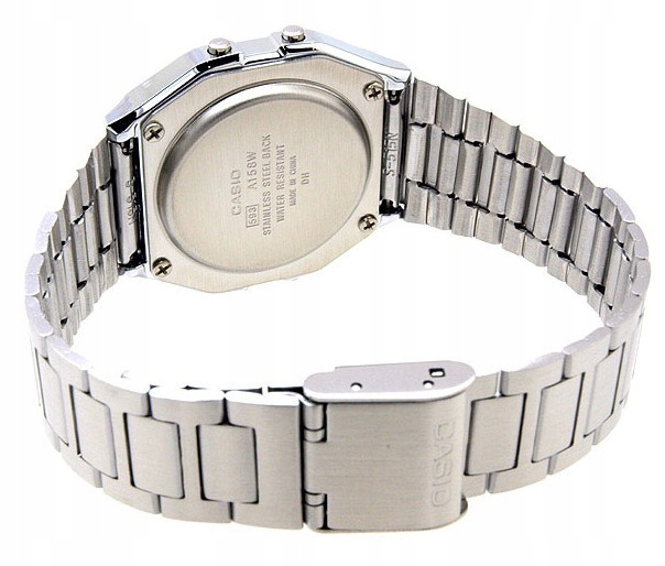 ORYGINALNY ZEGAREK VINTAGE CASIO A158WEA-1EF RETRO SPORT DIGITAL LED + BOX