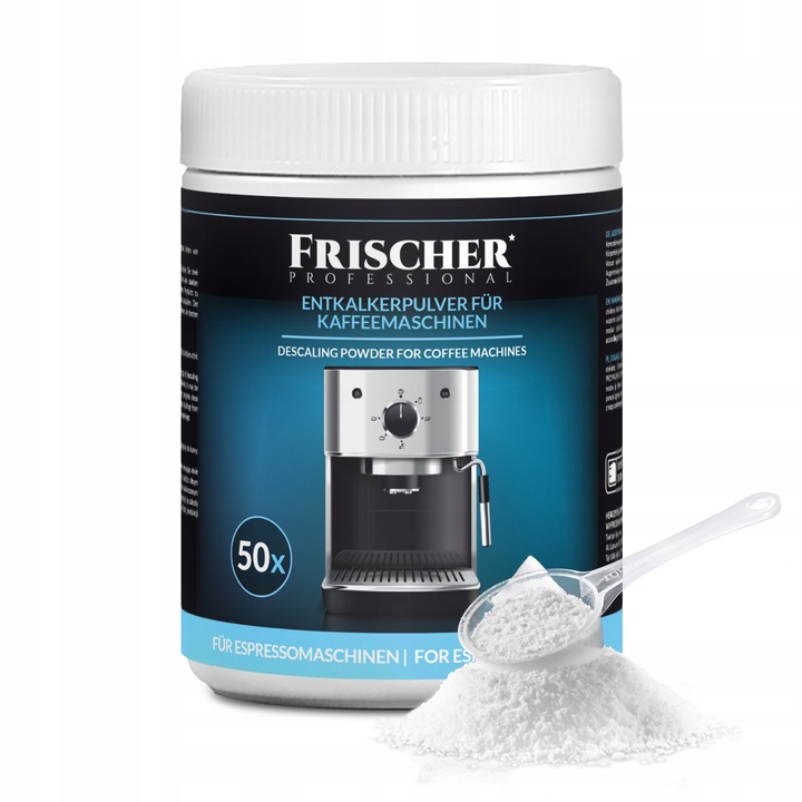 ODKAMIENIACZ DO EKSPRESU UNIWERSALNY PROSZEK 900g Frischer Professional