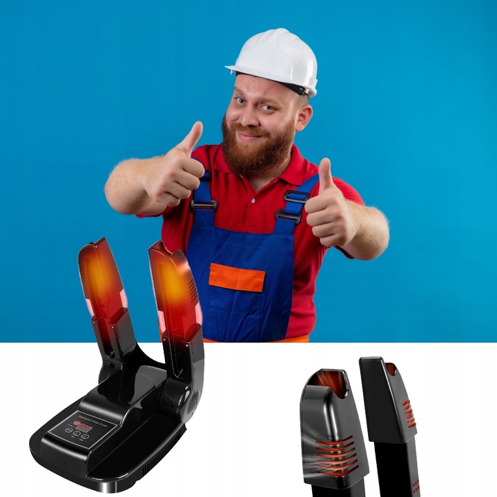 Suszarka do butów Z OZONEM funkcja STERYLIZACJI DUŻA MOCNA WYDAJNA timer